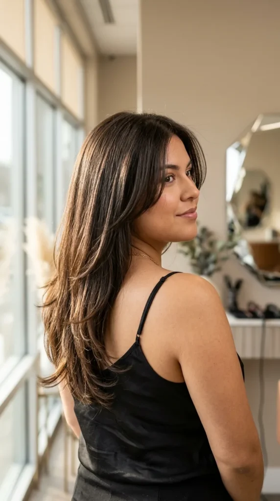 Shoulder-Length Hair with Korean-Inspired Layers