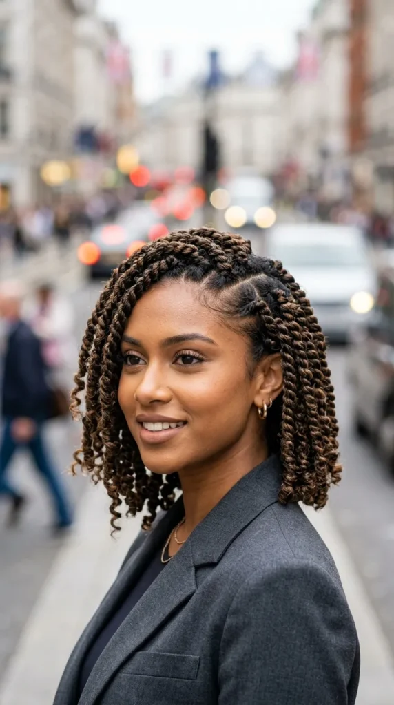Side-Swept Passion Twist Bob