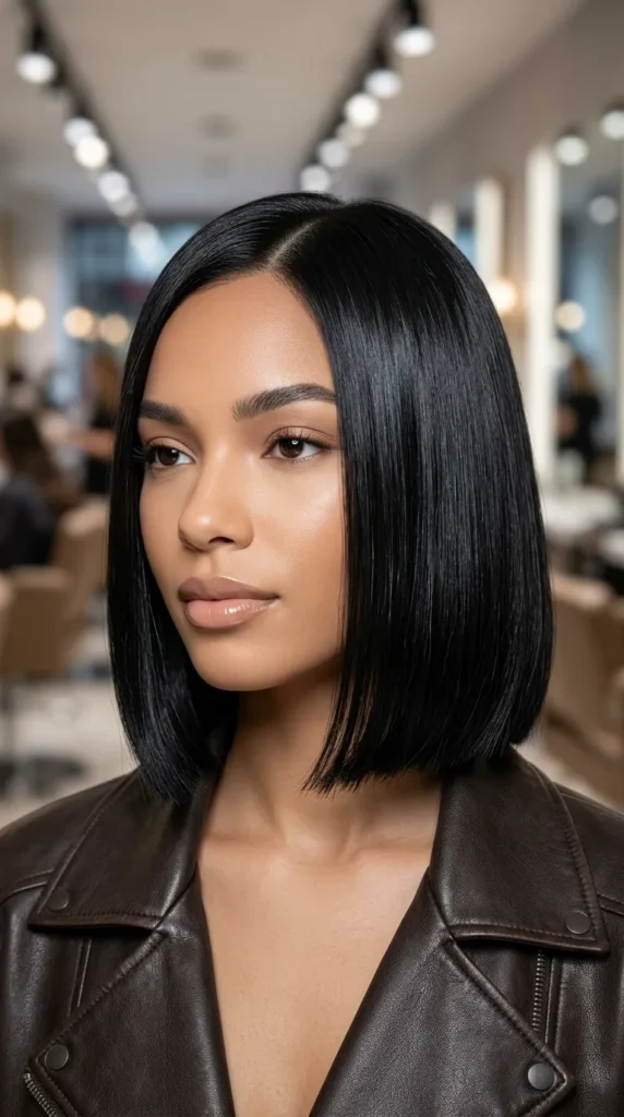 Sleek Bob for Thin Hair