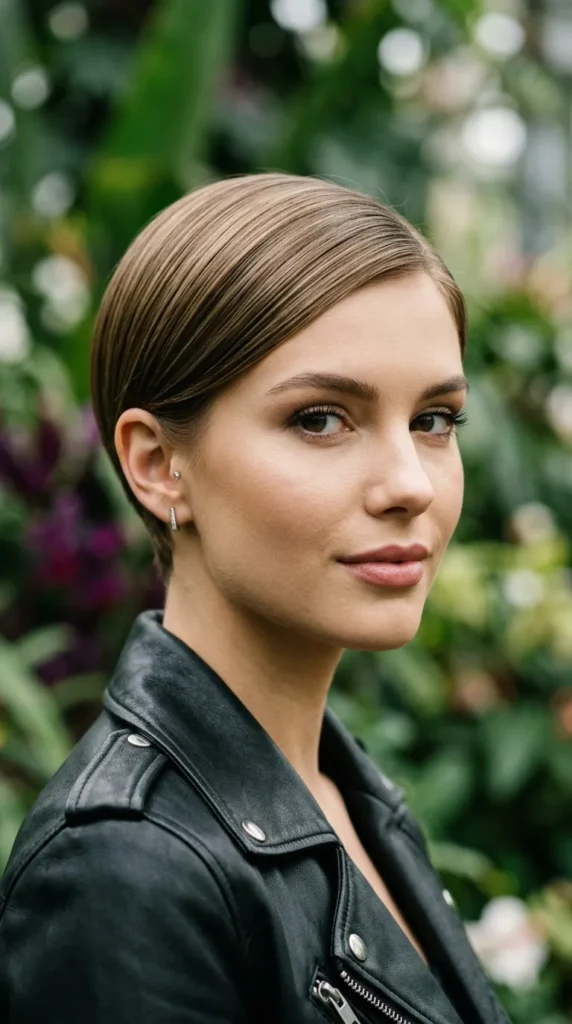 Sleek Pixie for Straight Thin Hair