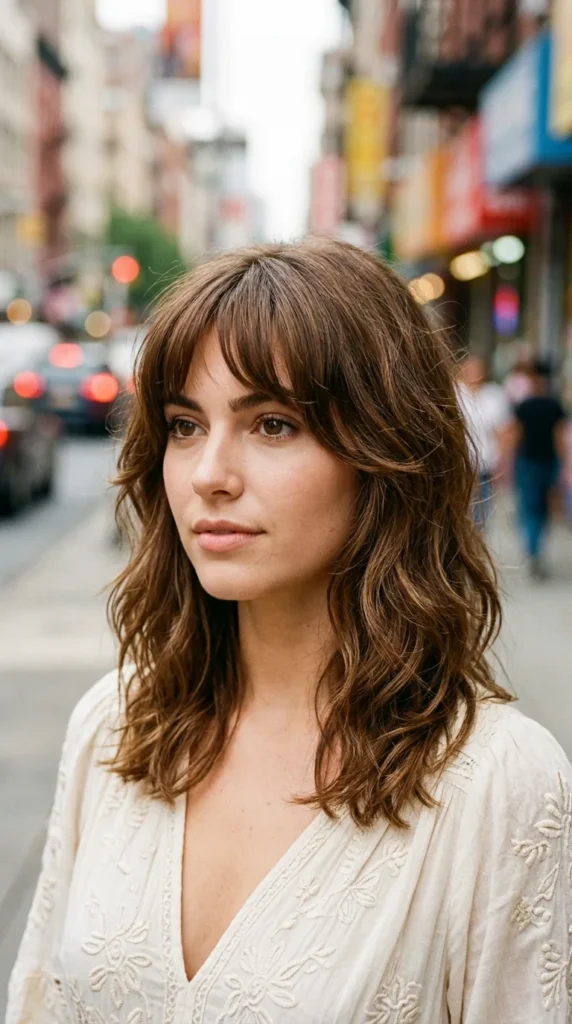 Soft Arched Bangs