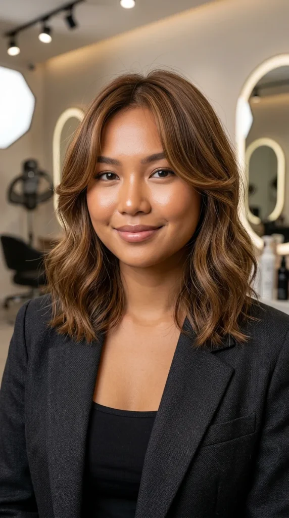 Soft C-Curve Curtain Bangs