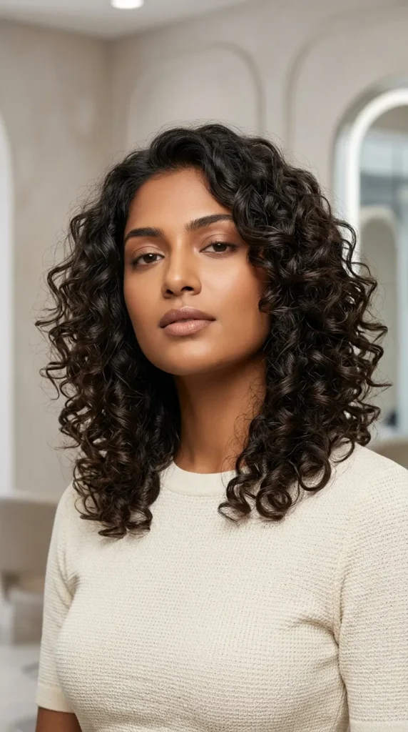 Soft Curly U Layers