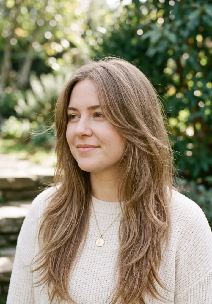 Soft Feathered Long Haircut