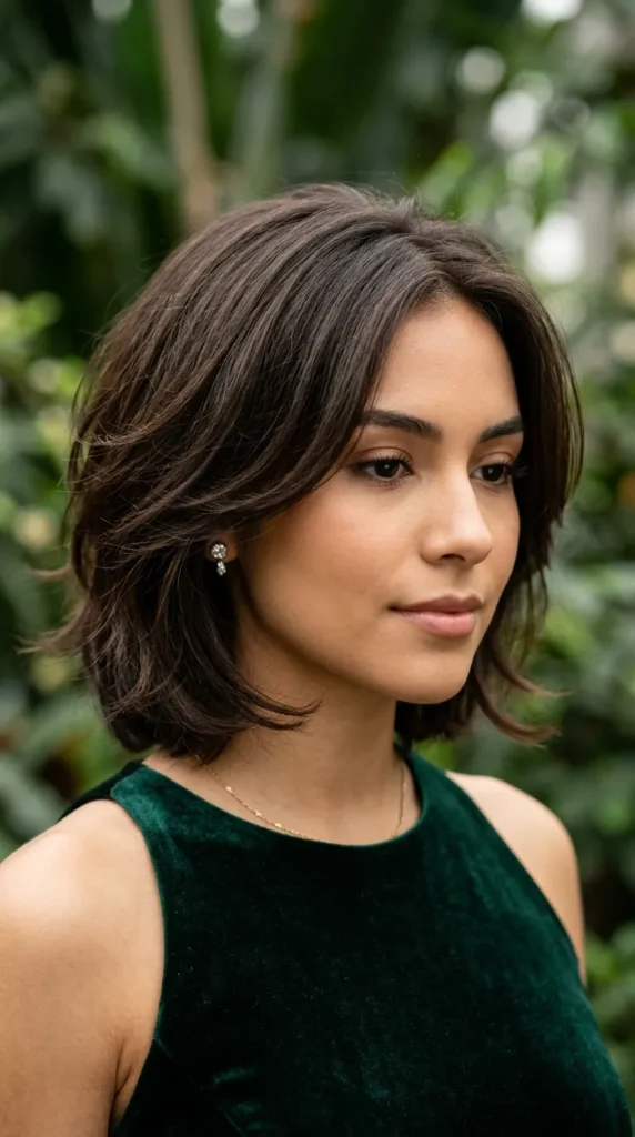 Soft Layered Bob for Thin Hair