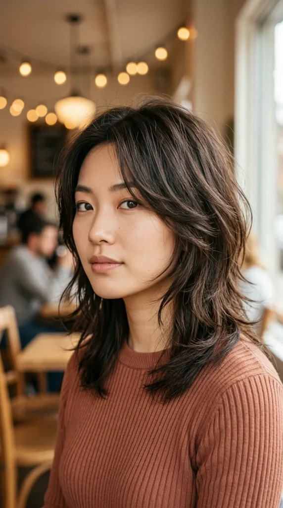 Soft Wolf Cut for Thin Hair Women