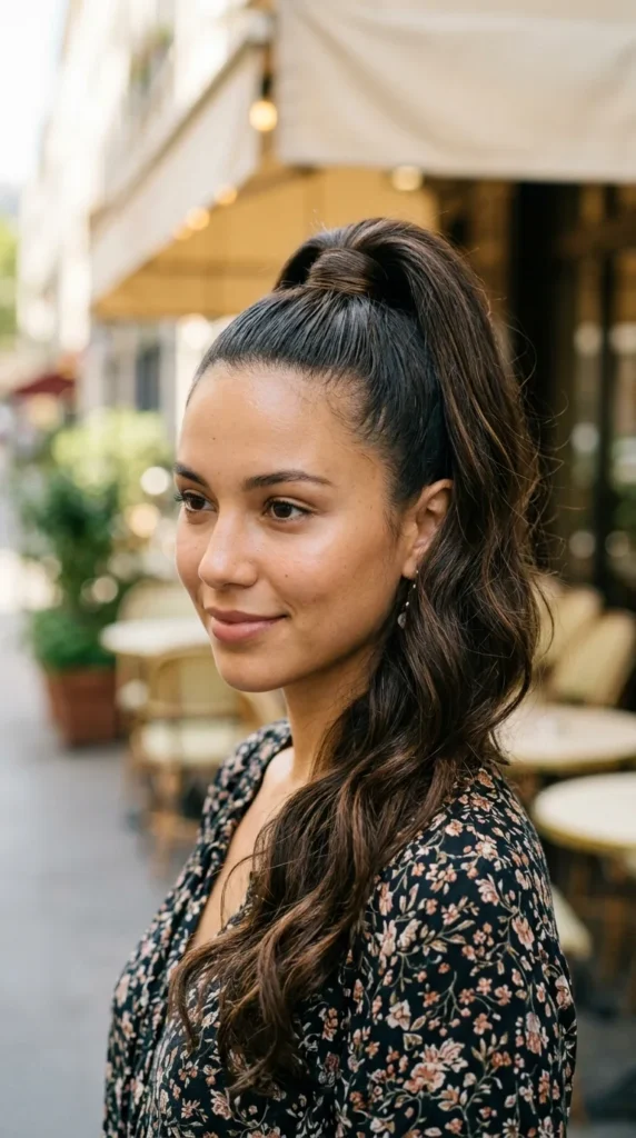 Statement High Ponytail