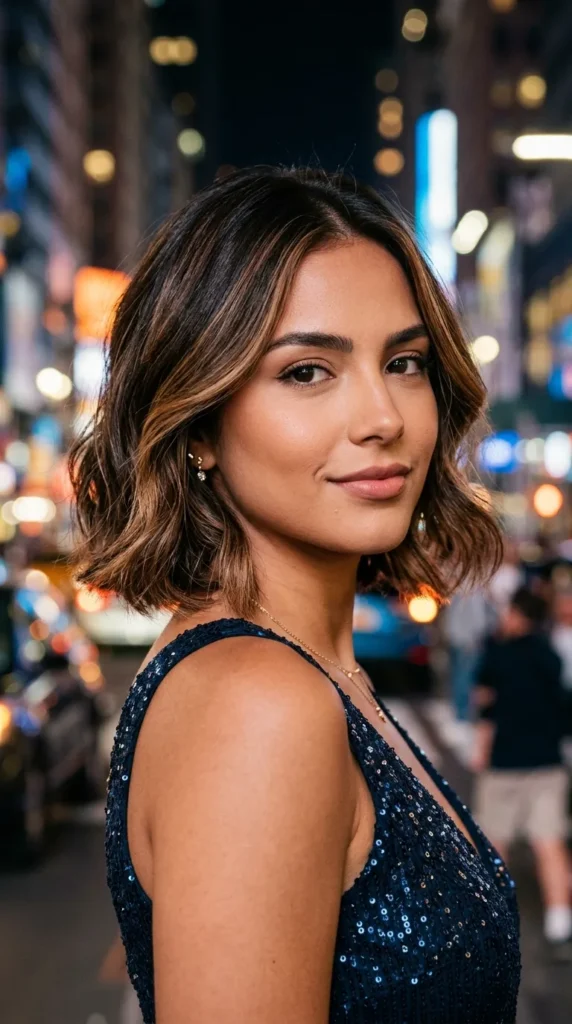 Sun-Kissed Italian Bob