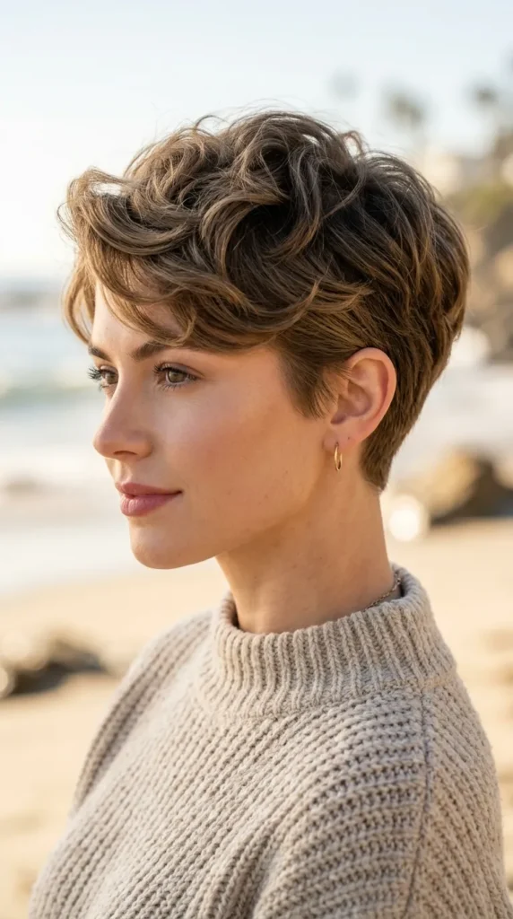 Tapered Pixie with Soft Nape