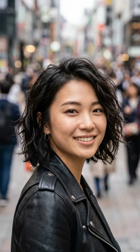Textured Haircut for Oval Face