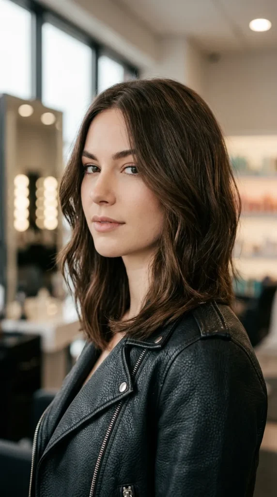 U-Cut Hair for Oval Face