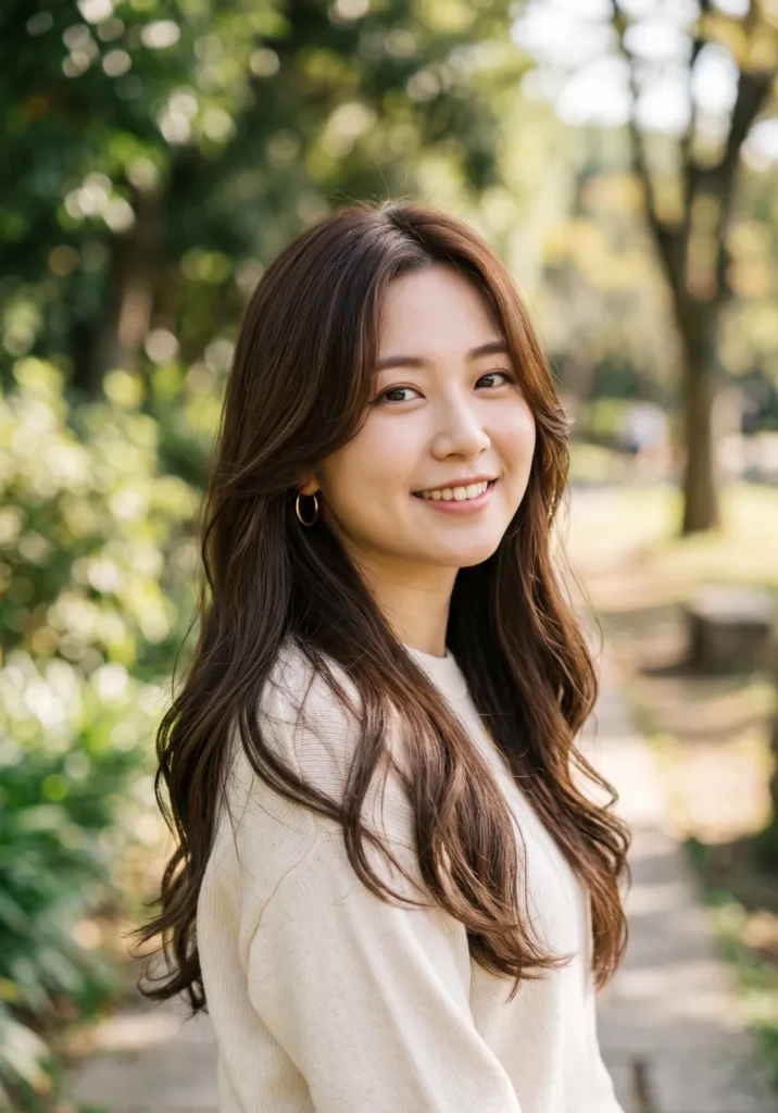 U-Cut Long Hair with Soft Layers