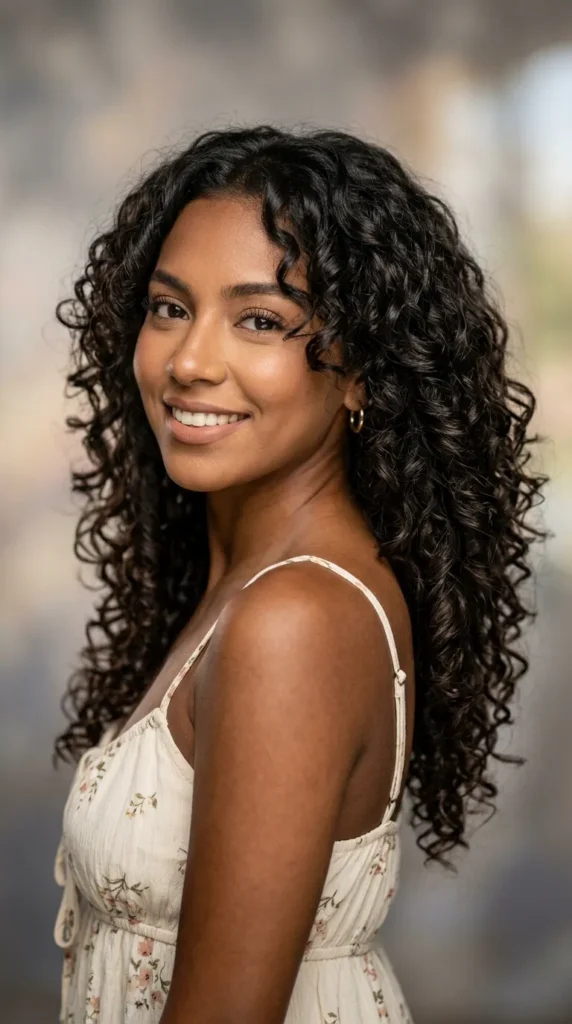 V-Cut Curly Layers