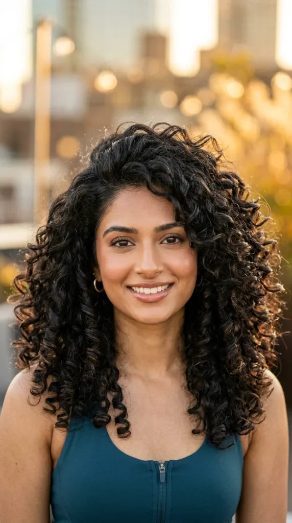 Voluminous Birthday Curls