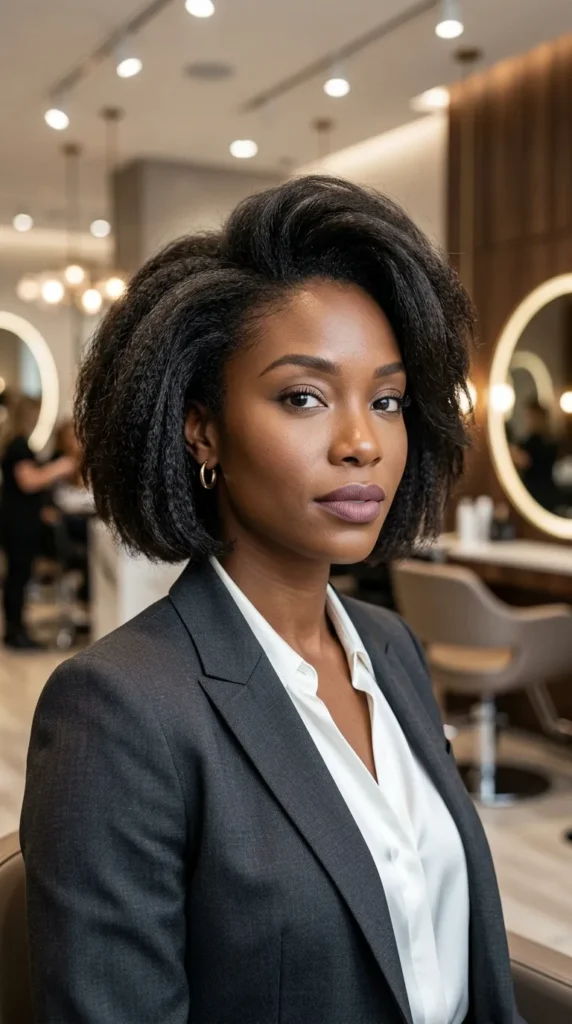 Voluminous Bob for Fine Hair