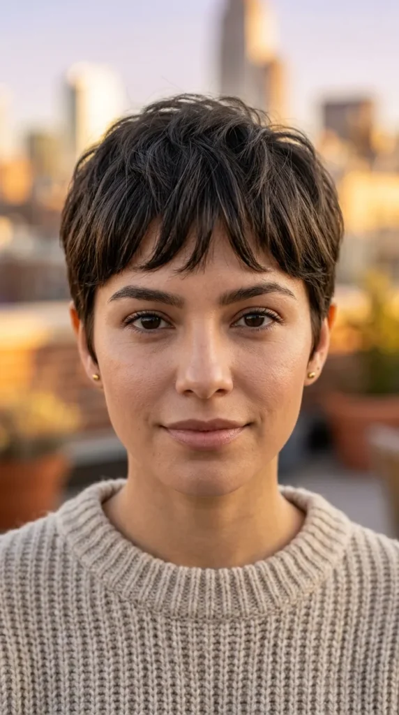Wash-and-Wear Pixie Cut