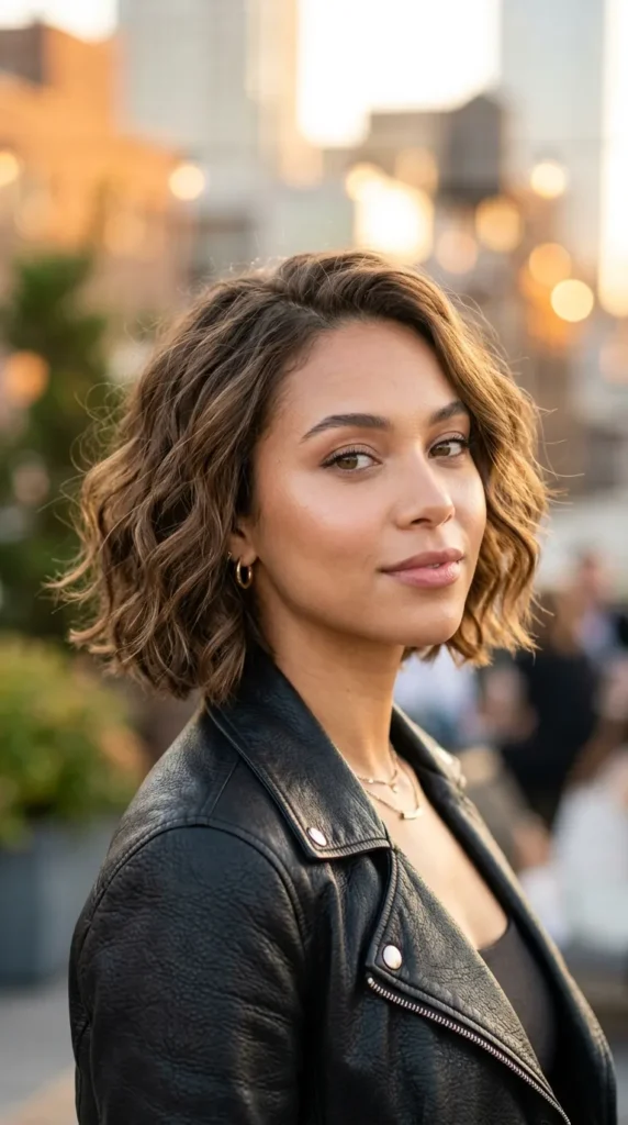 Wavy Bob for Thin Hair