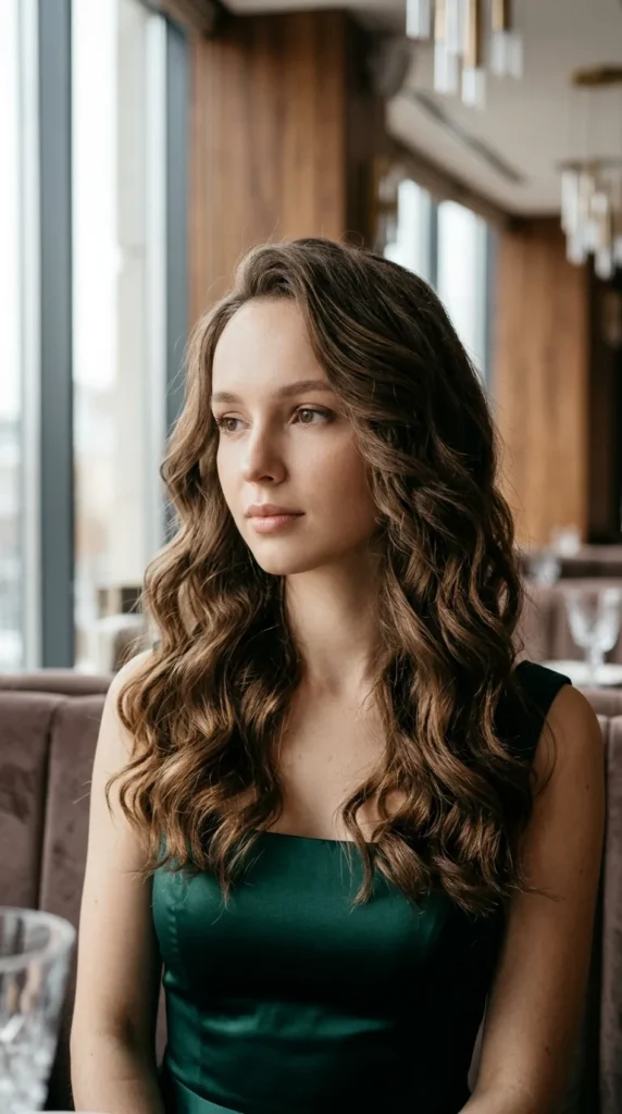 Wavy Layers for Long Hair