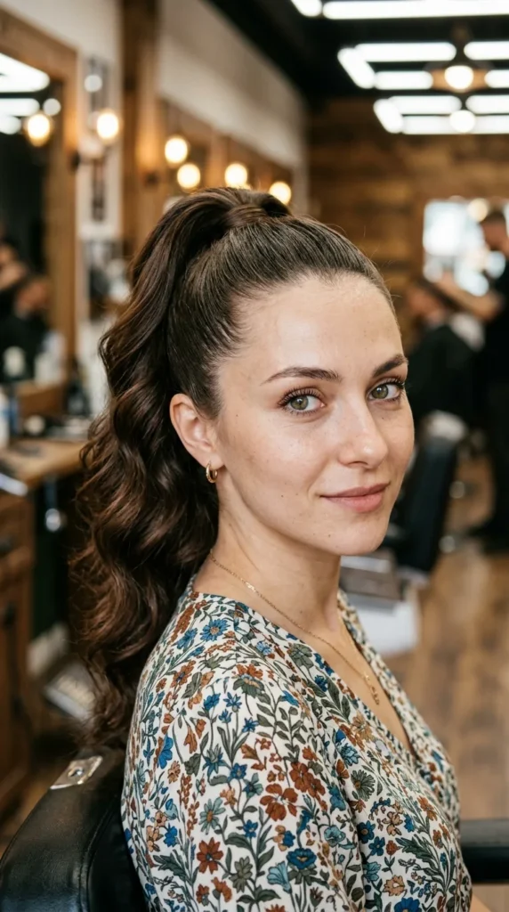 Wavy Power Ponytail