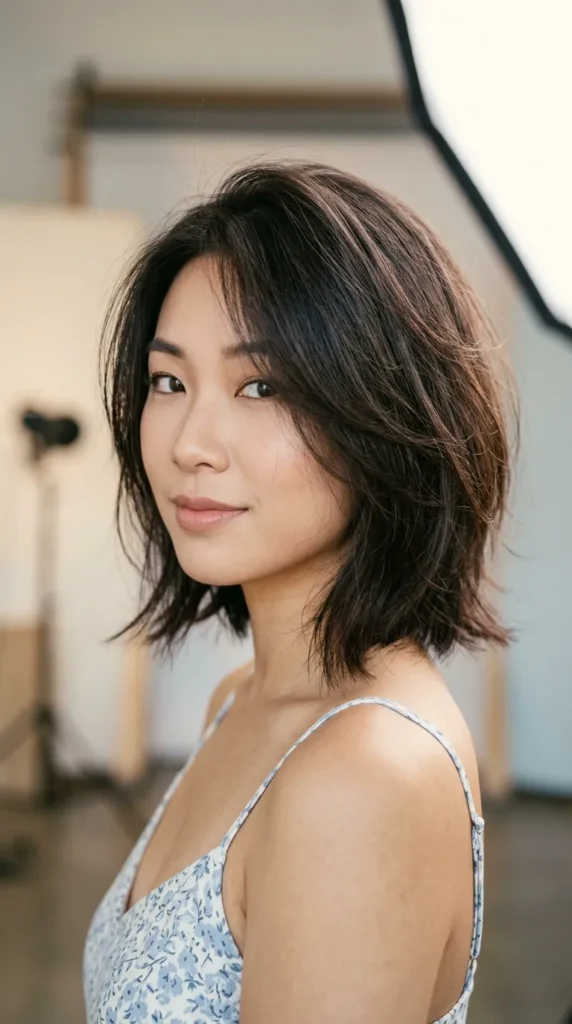 Wispy Layered Bob