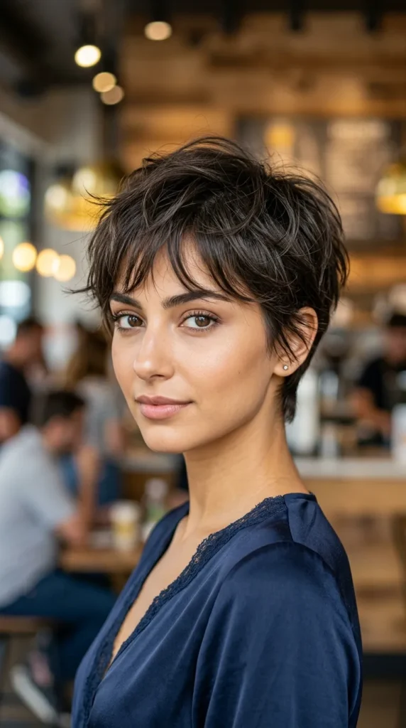 Wispy Pixie Cut for Thin Hair
