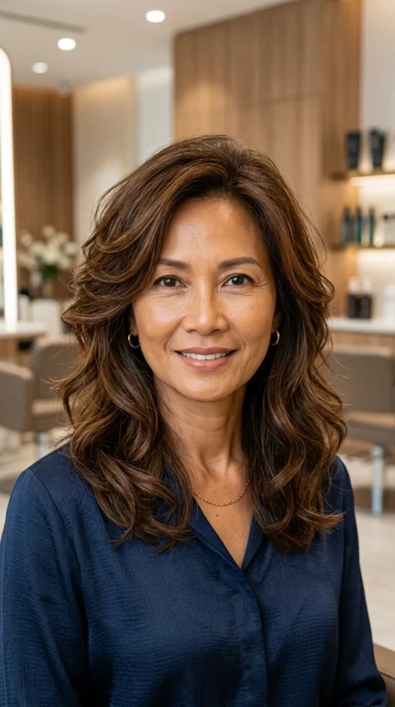 Youthful V Layers for Women Over 50