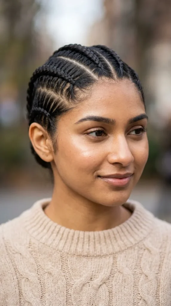 Zigzag Part Cornrows