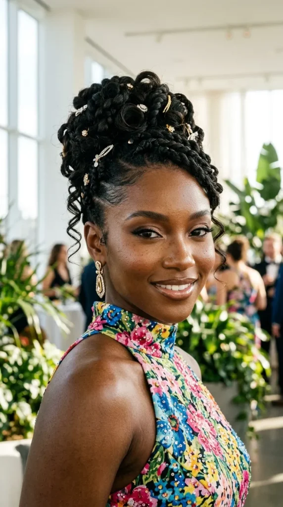 Celebrity Met Gala Updo