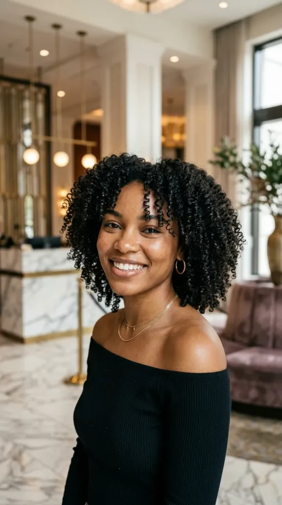Defined Wash and Go Curls