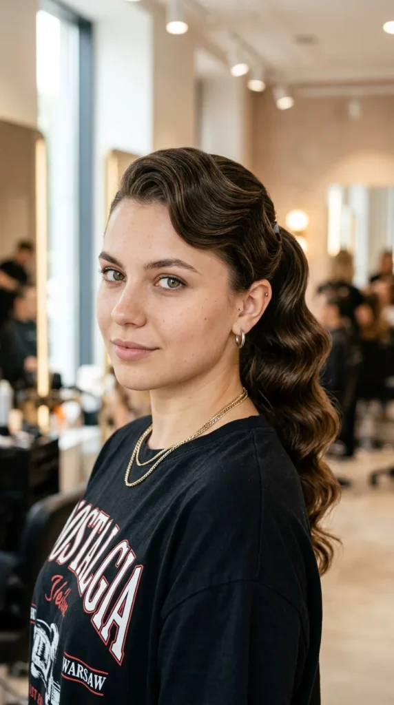 Hollywood Waves Ponytail