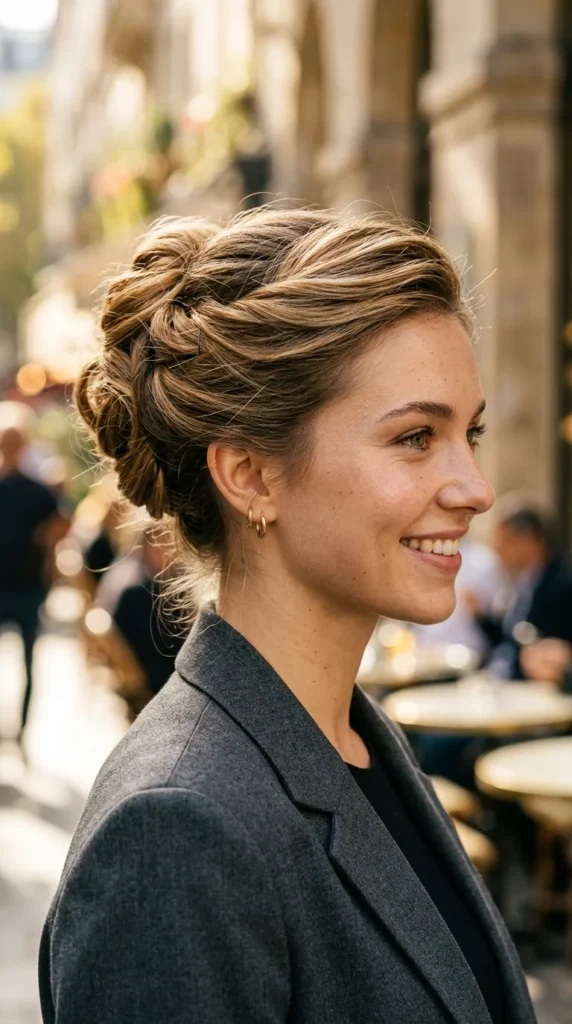 Layered Updo for Long Hair