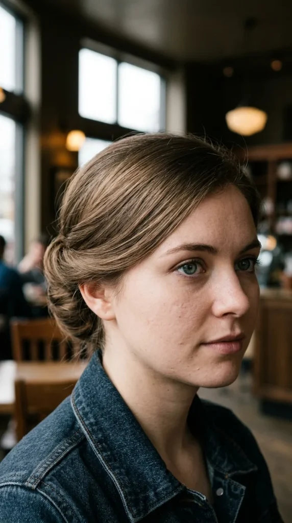 Modern Gibson Tuck Hairstyle