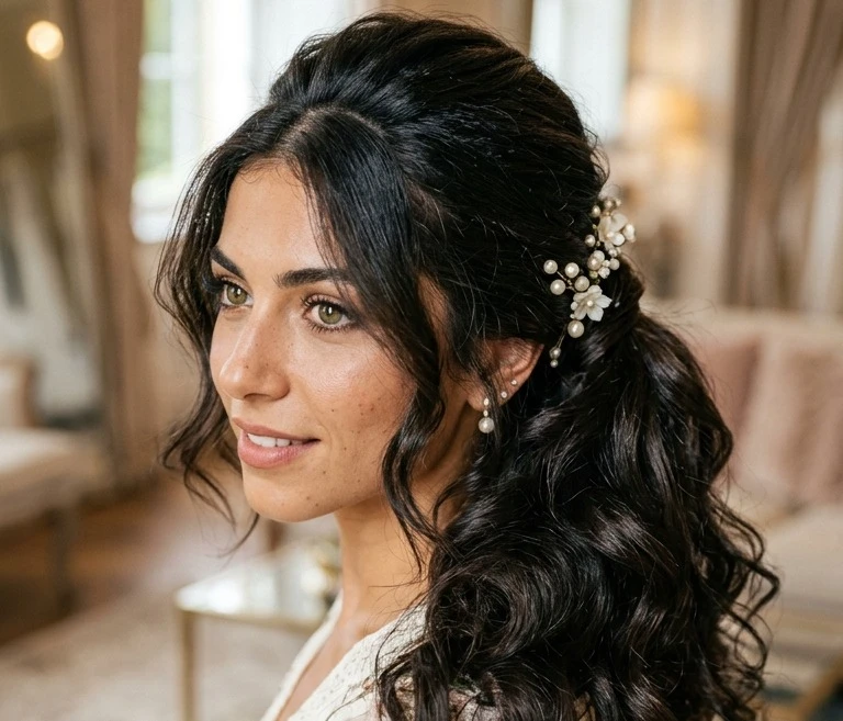 Ponytail Wedding Hairstyles