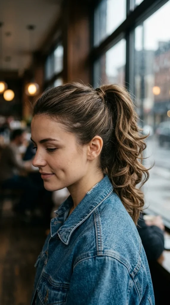 Ponytail with Butterfly Layers