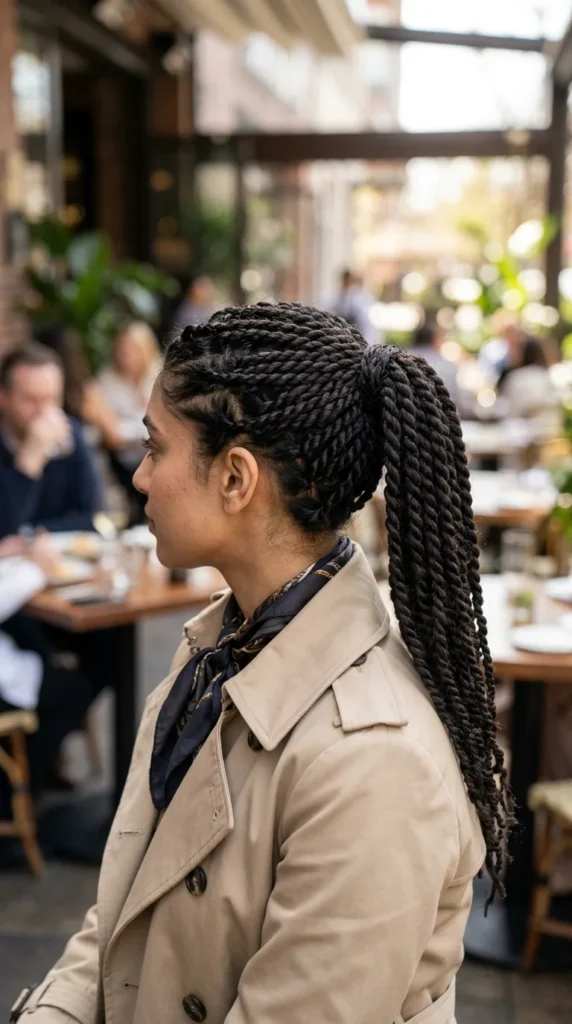 Rope Twist Ponytail