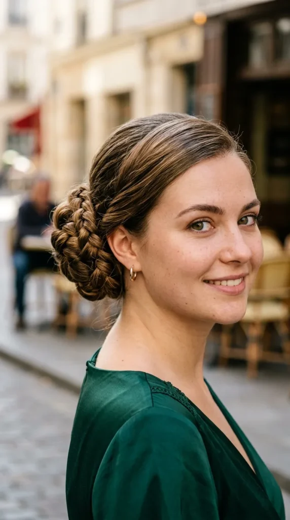 Twisted Rope Bun for Long Hair