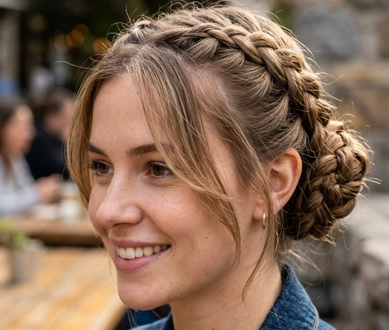 Updo Hairstyles with Braids