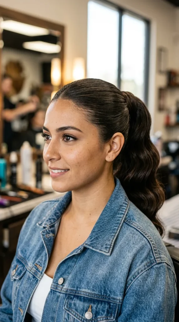Wrapped Base Wedding Ponytail