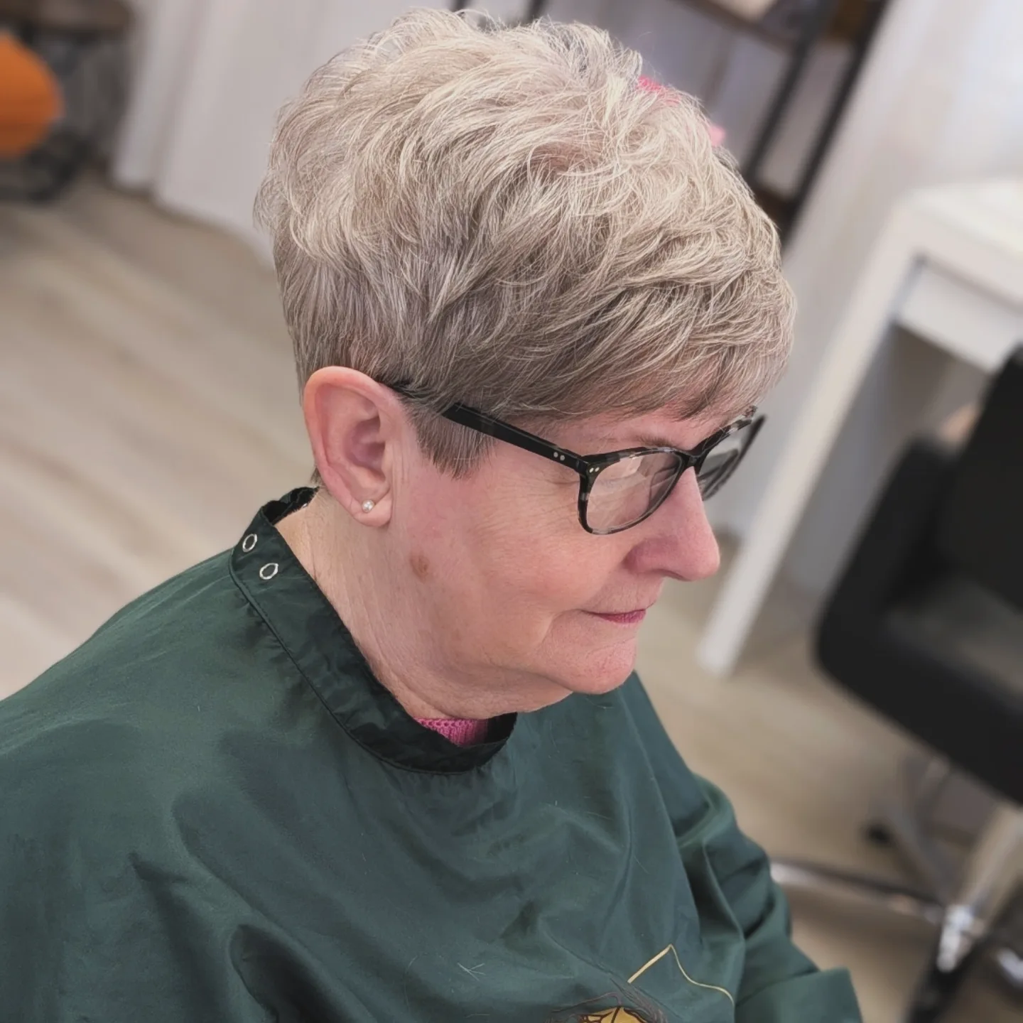 The Soft Textured Grey Crop